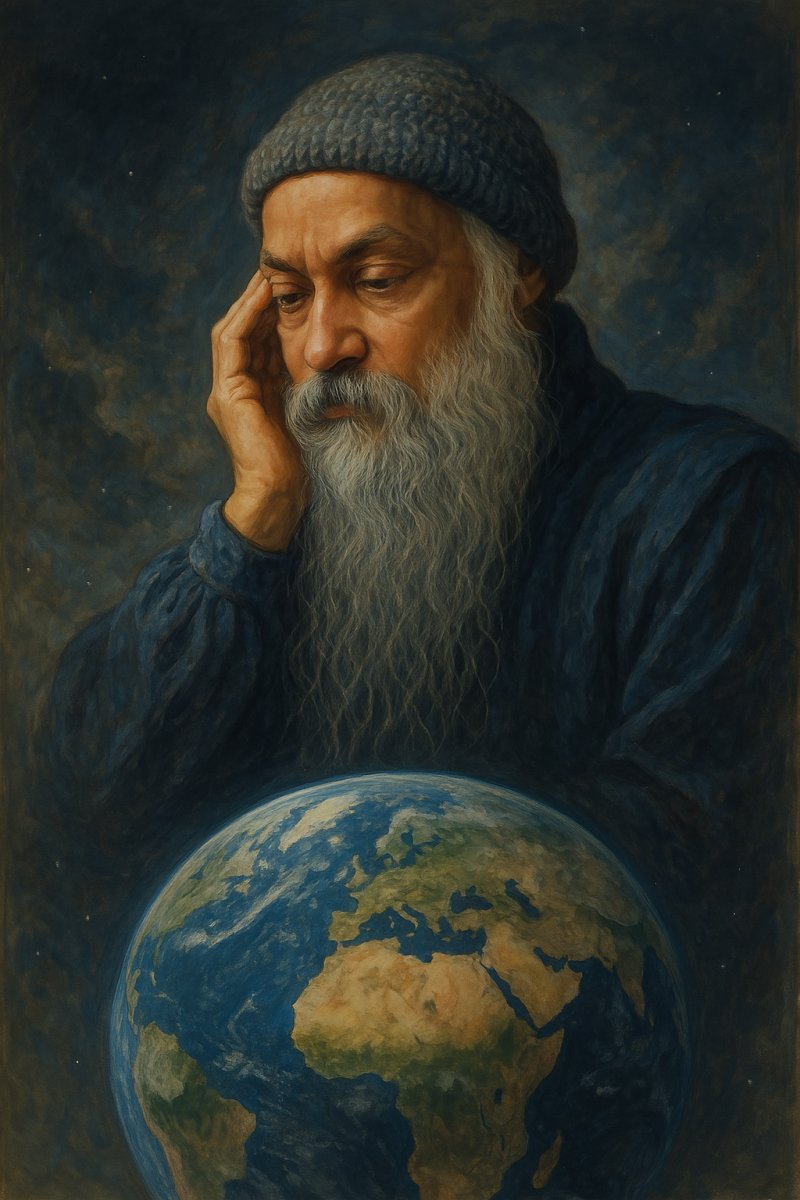 galerie-spirituelle-kunst-osho-beim-betrachten-der-weltprobleme